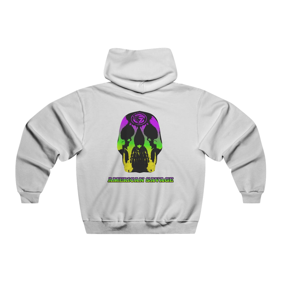 SKULLATOR- YELLOW GREEN PURPLE FADE/AMERICAN SAVAGE