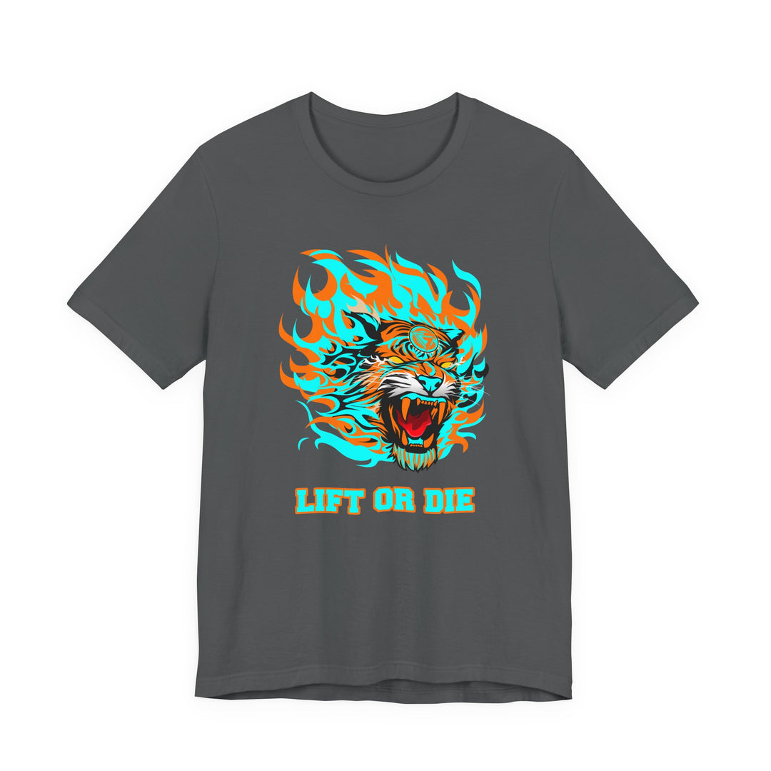 TIGER FLAME MIAMI AQUA ORANGE /LIFT OR DIE