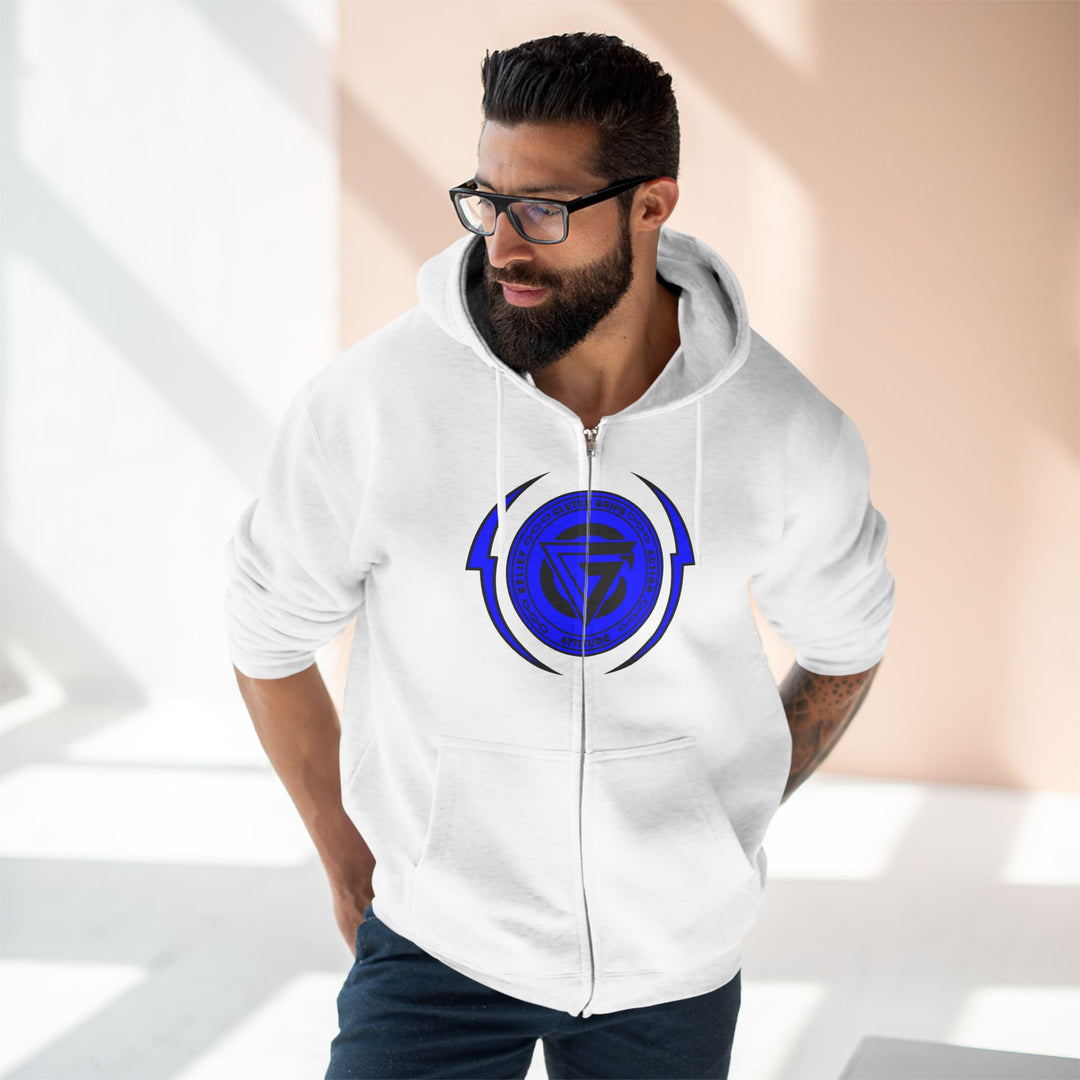 MAC WICK LIFT BLUE CG LIGHTNING /LIFT OR DIE ZIP UP