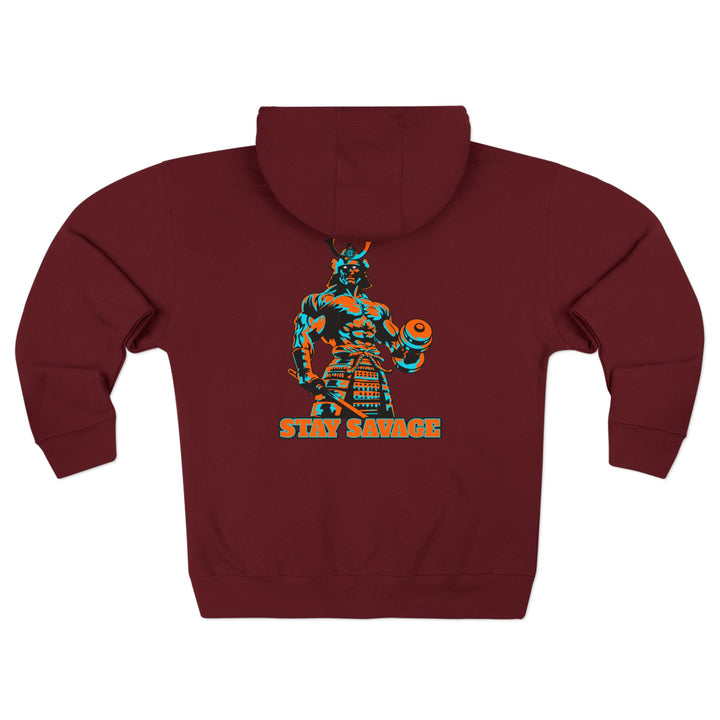 SAMURAI MASTER TRAINER MIAMI COLORS /STAY SAVAGE ZIP UP TIK TOK