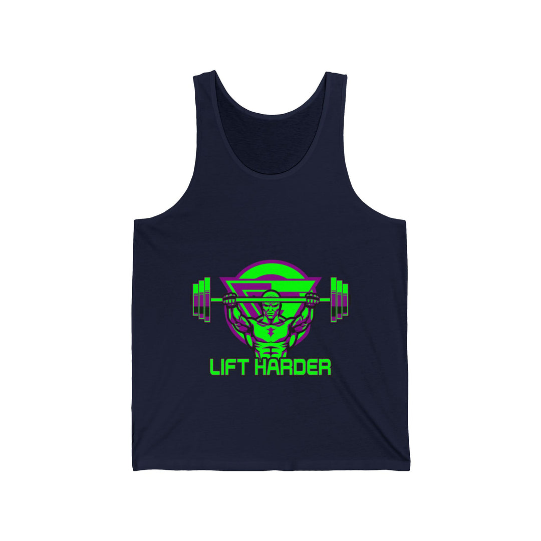 ENTER THE MAC PURPLE GREEN TANK/LIFT HARDER