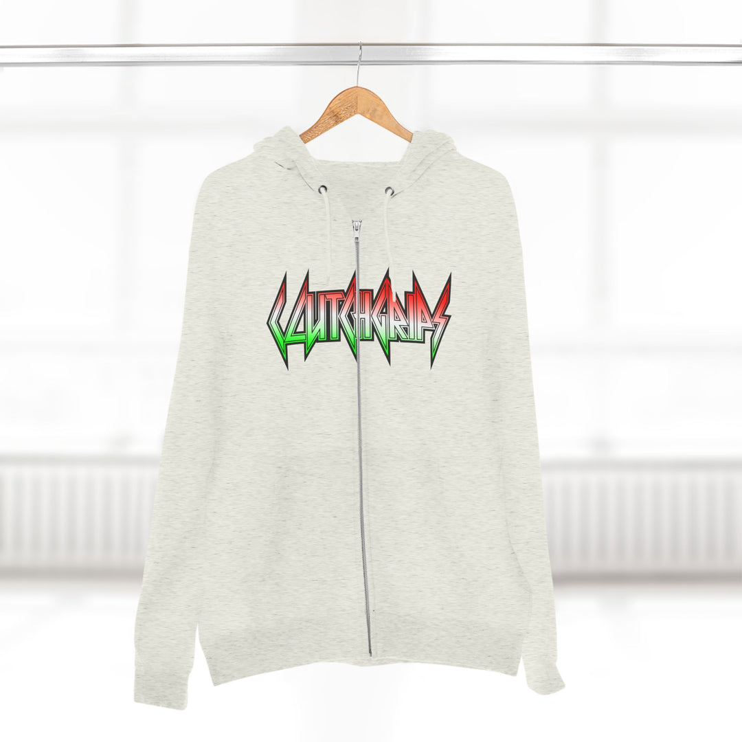 MAC VS SNAKE RED WHITE GREEN FADE /LIFT OR DIE ZIP UP