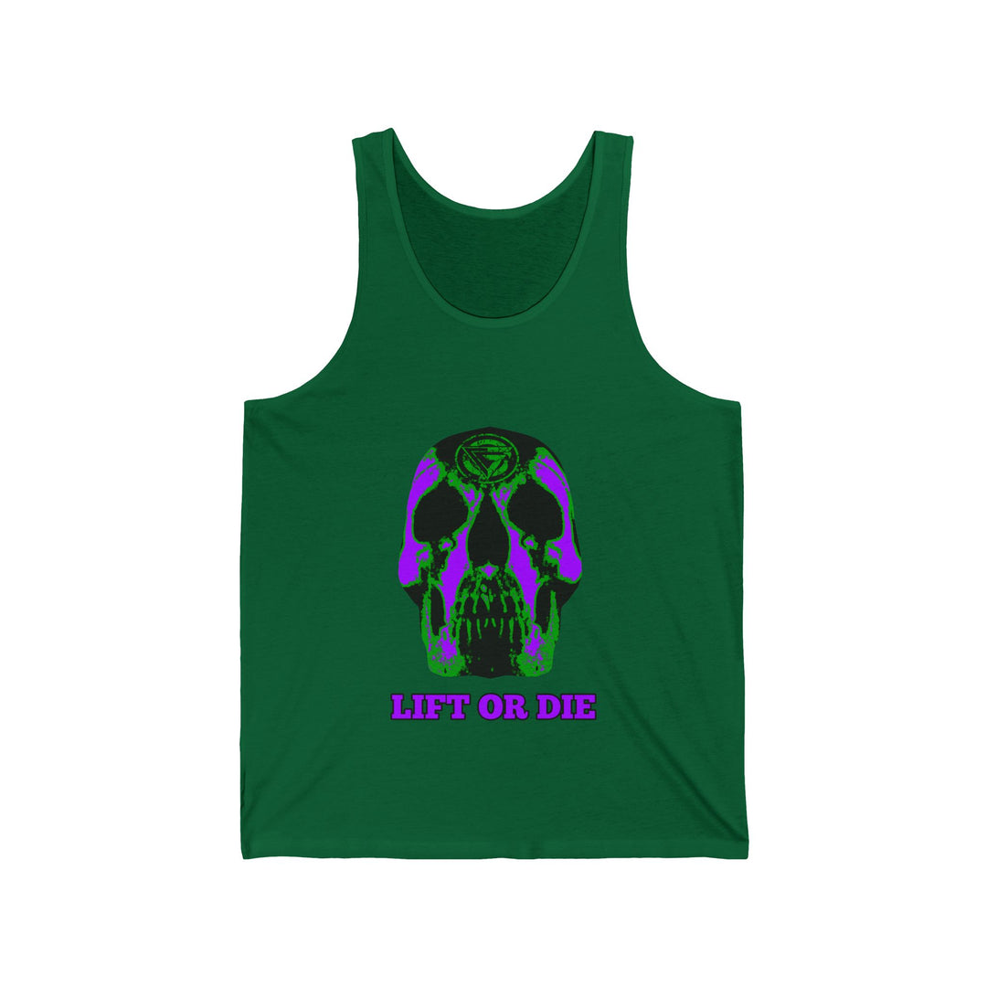 SKULLATOR TANK PURPLE /LIFT OR DIE