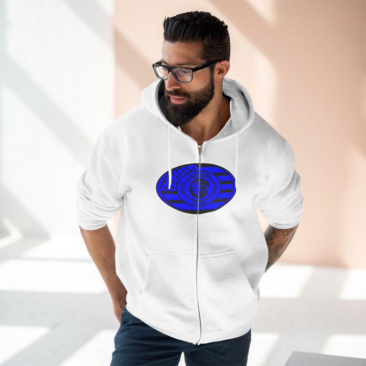 MAC WICK LIFT BLUE CG FLAG /LIFT OR DIE ZIP UP