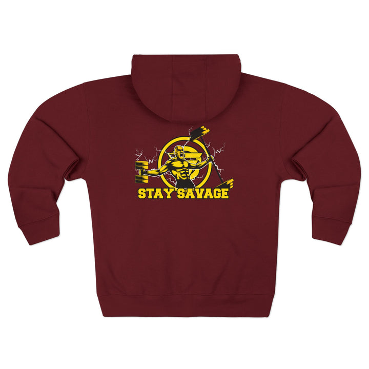 SPARTAN LIFT YELLOW BLACK /STAY SAVAGE ZIP UP