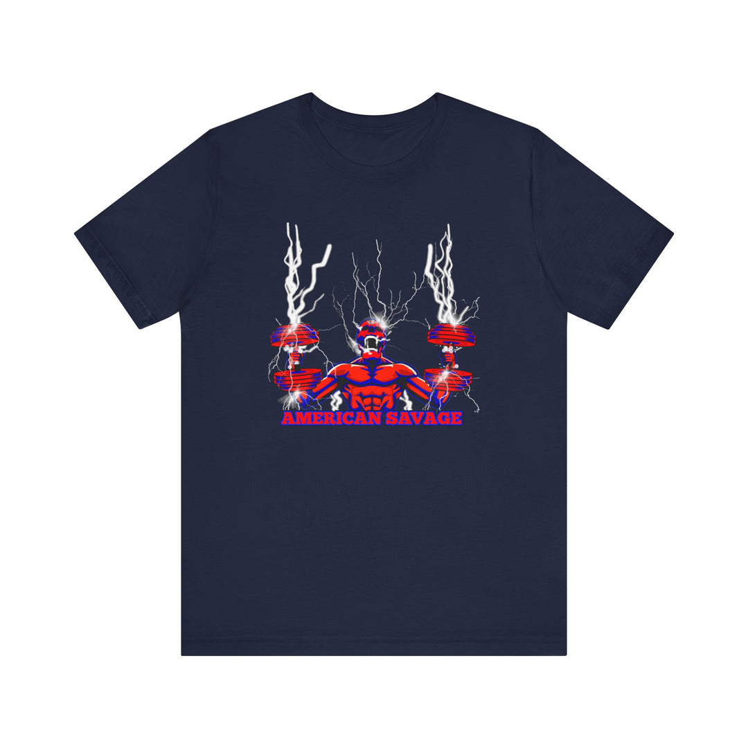 RIDE THE LIGHTNING RED BLUE/AMERICAN SAVAGE