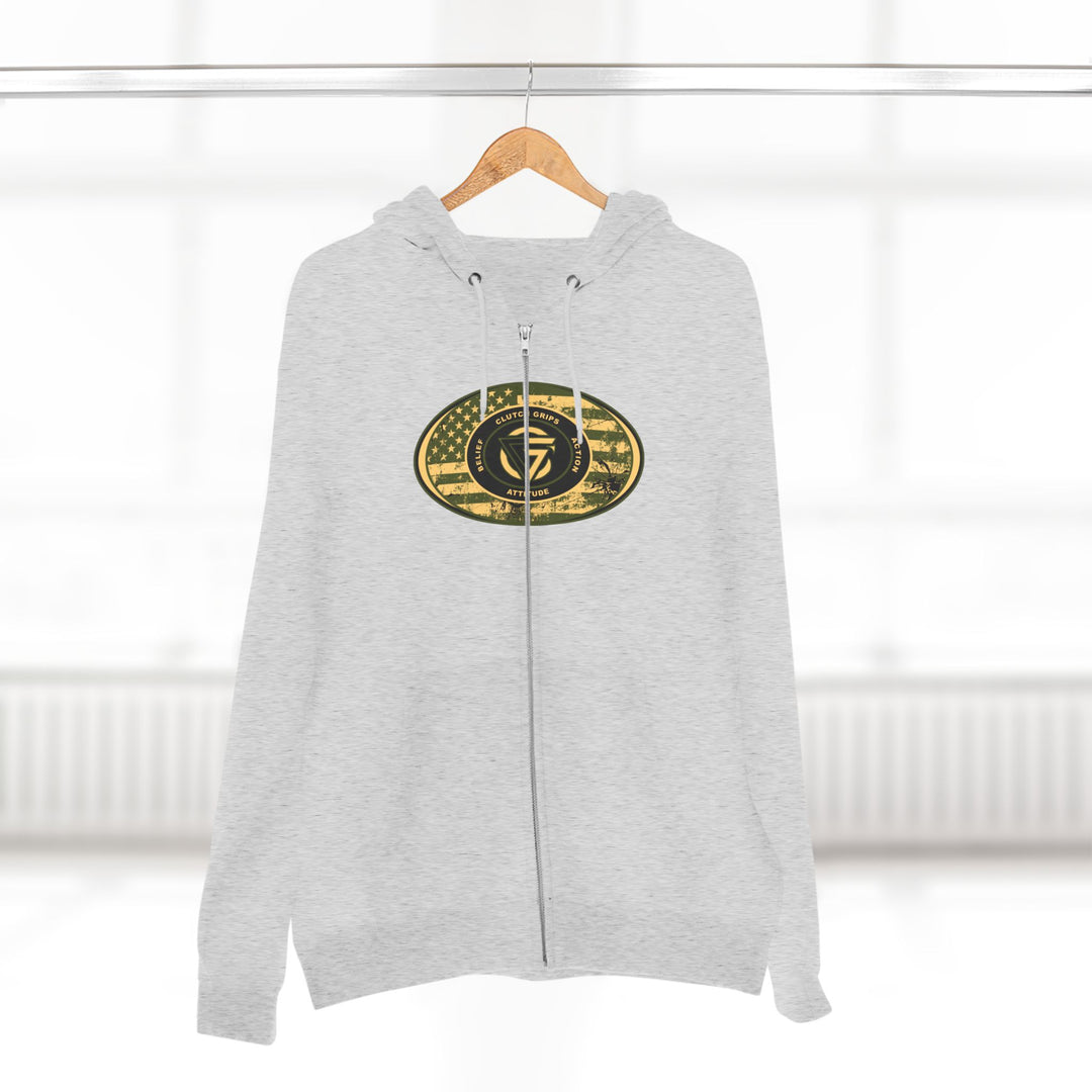 MAC VS SNAKE DESERT SAND GREEN /LIFT OR DIE ZIP UP