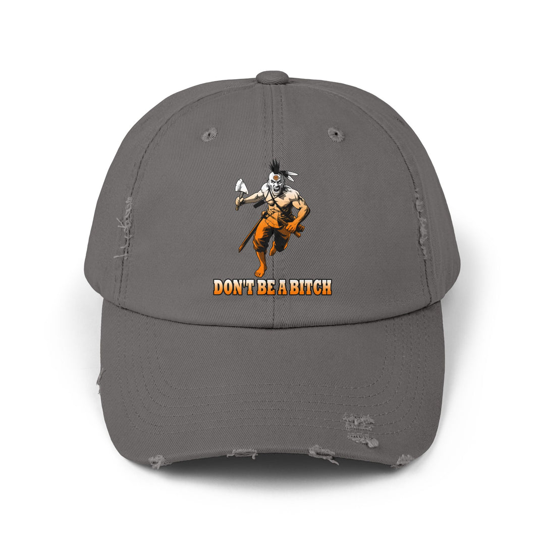 MAC BRAVE ORANGE WHITE FADE /DONT BE A BITCH CAP