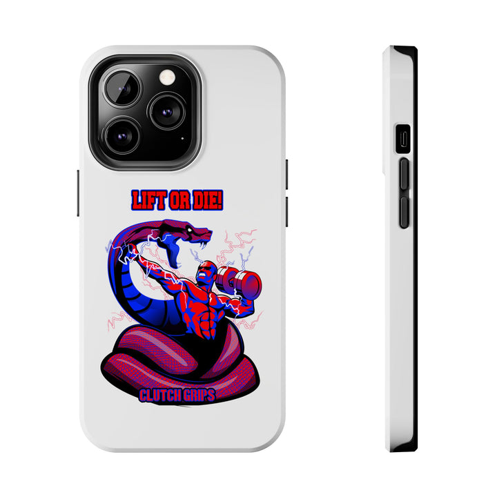 MAC VS SNAKE PHONE CASE RED BLUE /LIFT OR DIE