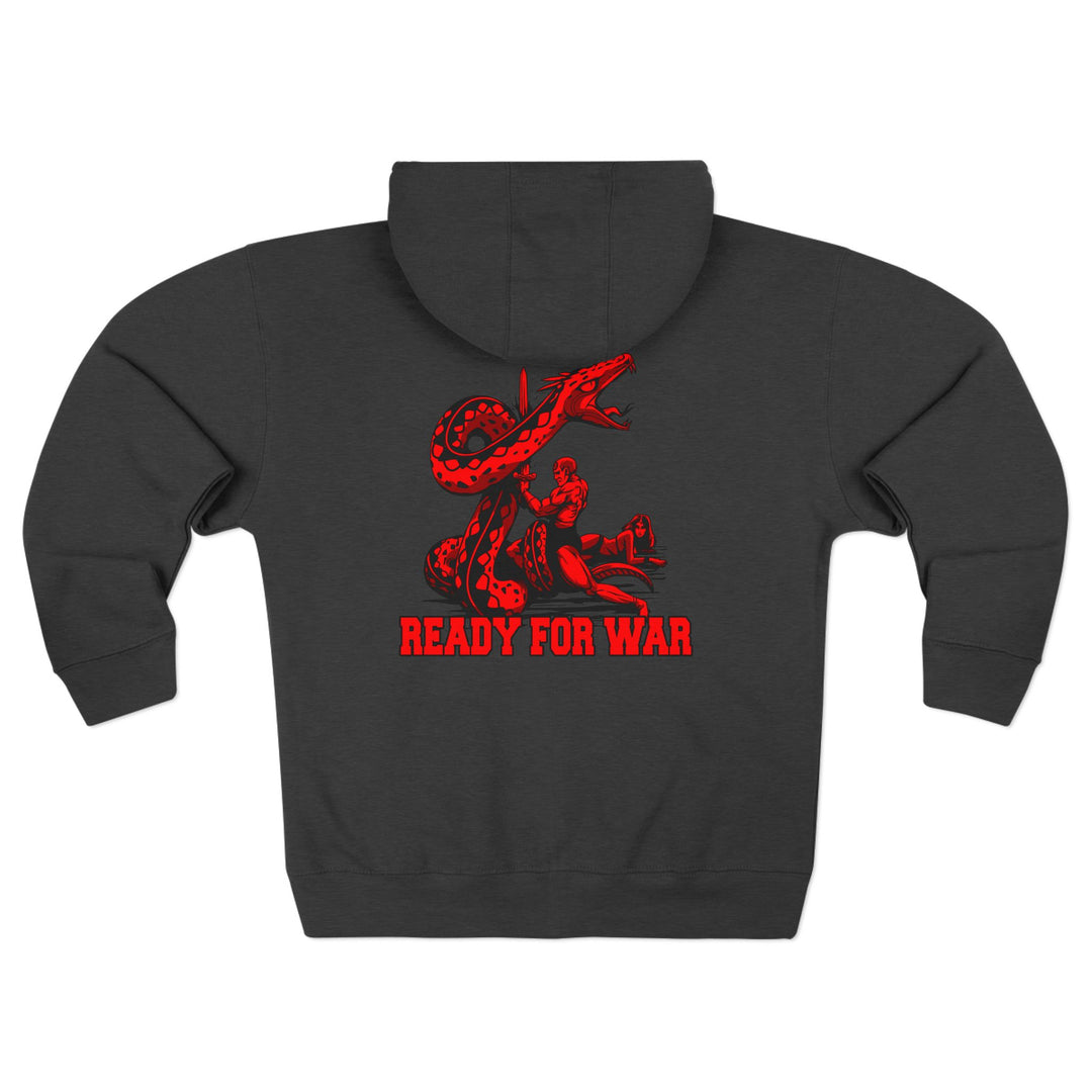 CG SERPENT SLAYER RED /CONQUER ZIP UP