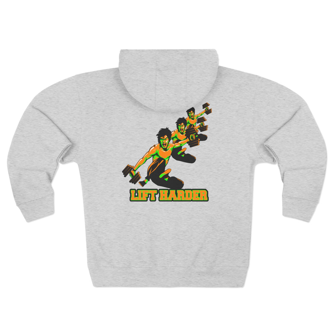 CG LIFT KICK ORANGE GREEN/LIFT HARDER ZIP UP