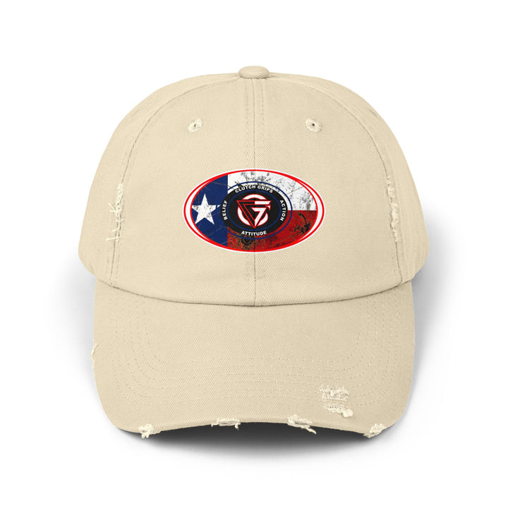 CG TEXAS FLAG LONE STAR OVAL CAP