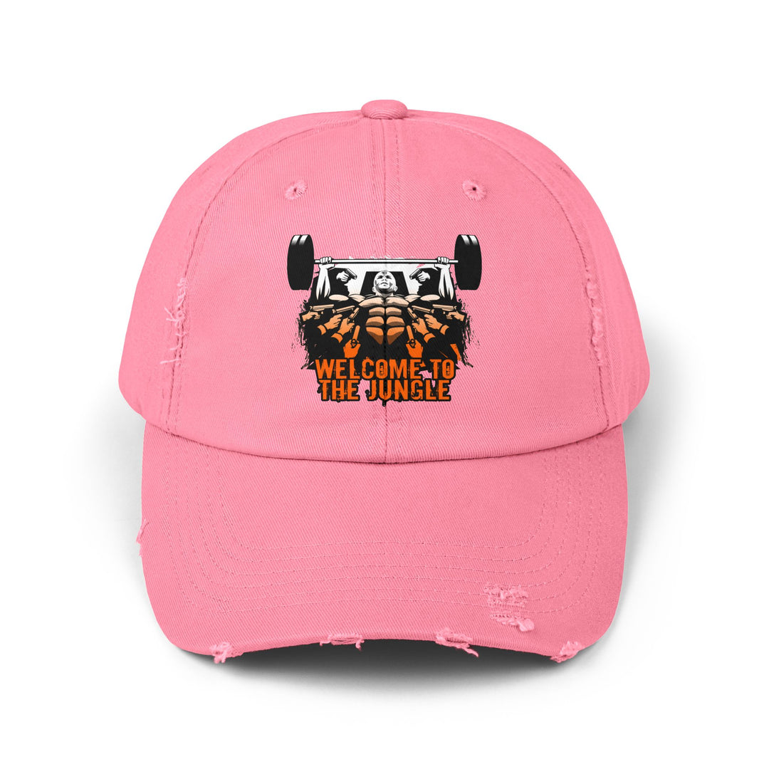 MAC WICK LIFT ORANGE WHITE FADE /WELCOME TO THE JUNGLE CAP