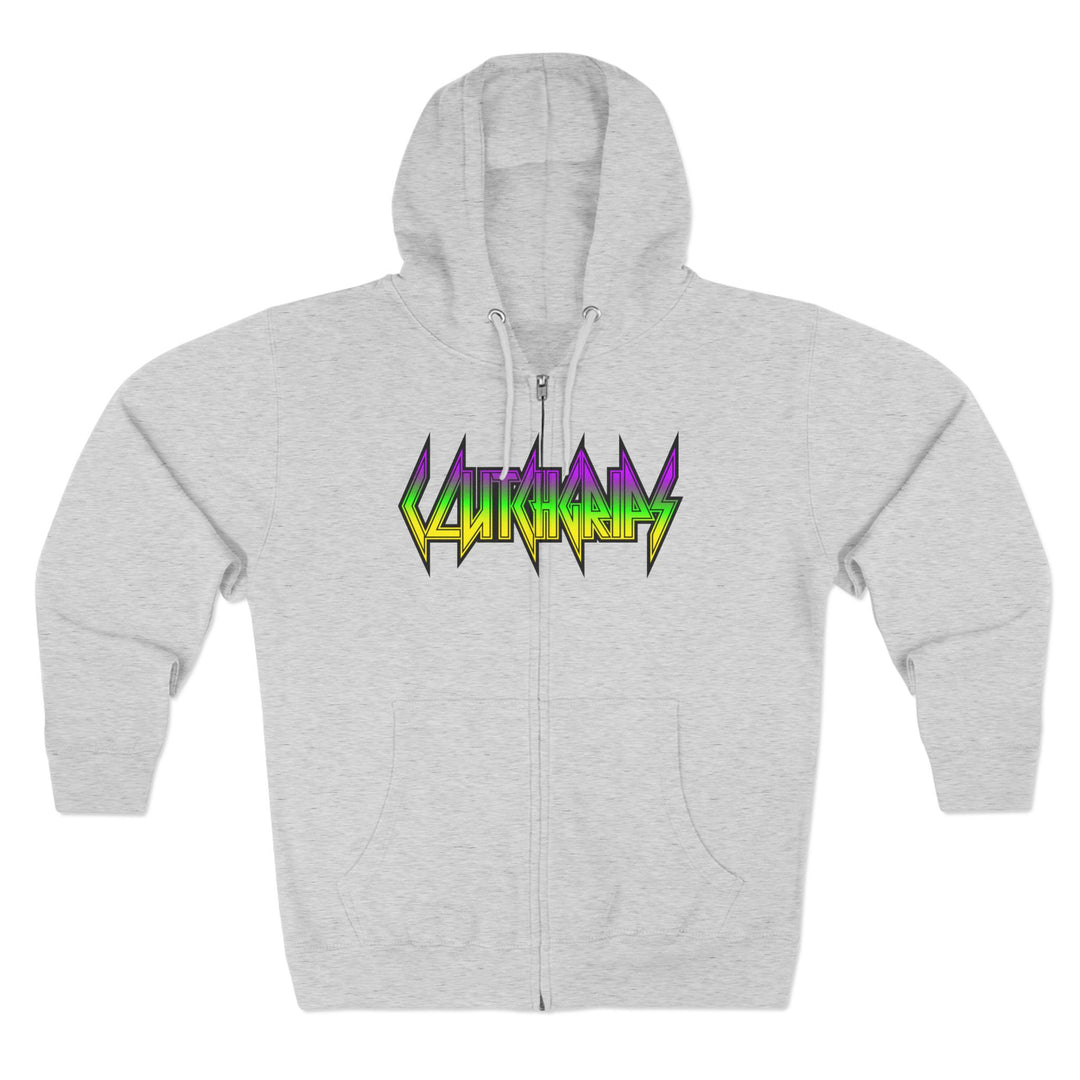 CG MAC SNAP DRAGON YELLOW GREEN PURPLE /LIFT OR DIE ZIP UP