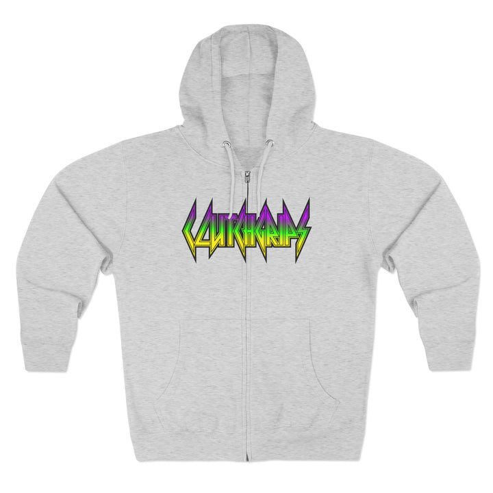 CG MAC SNAP DRAGON YELLOW GREEN PURPLE /LIFT OR DIE ZIP UP