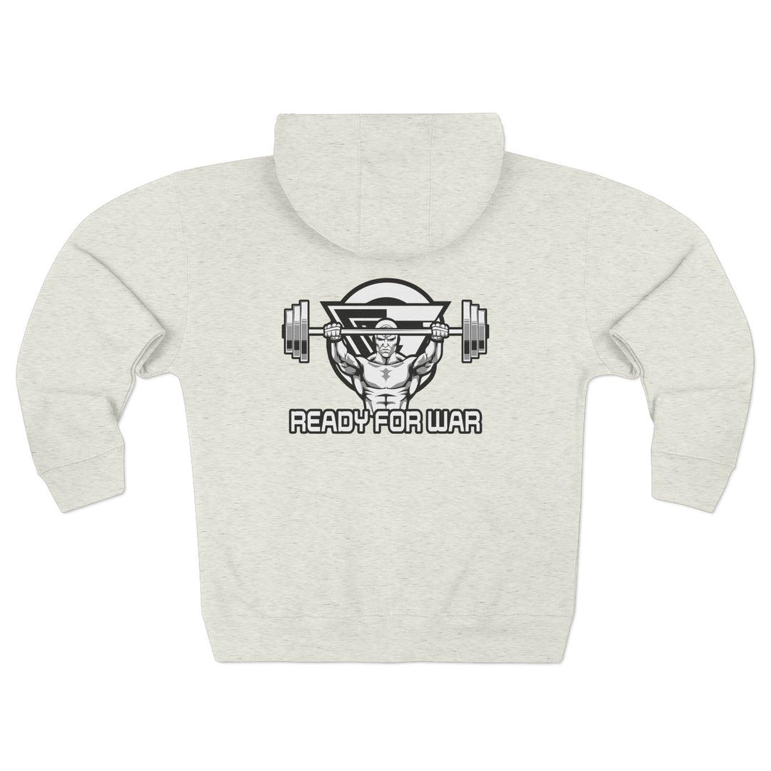 ENTER THE MAC BLACK WHITE/READY FOR WAR ZIP UP