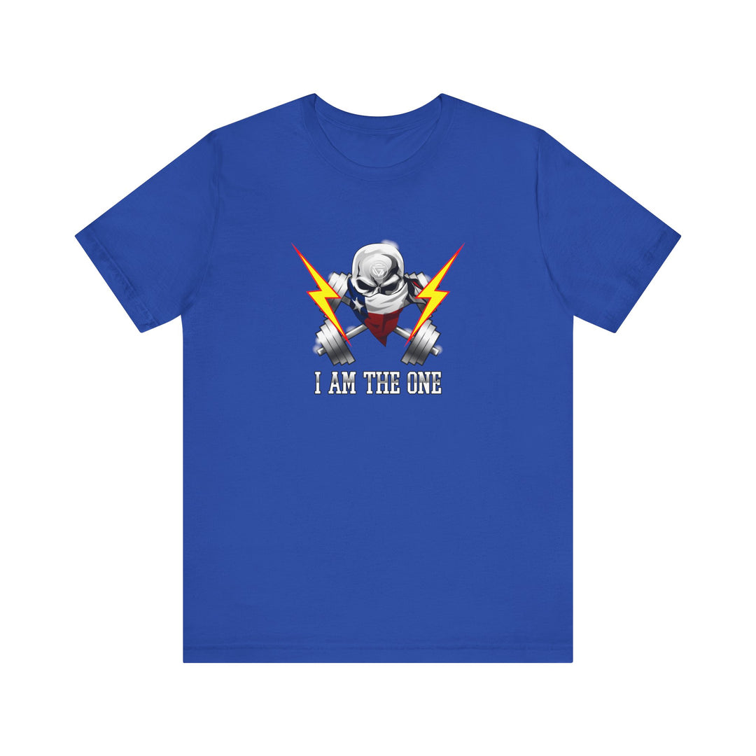 SKULLATOR DBL BELL TEXAS FLAG/IAM THE ONE