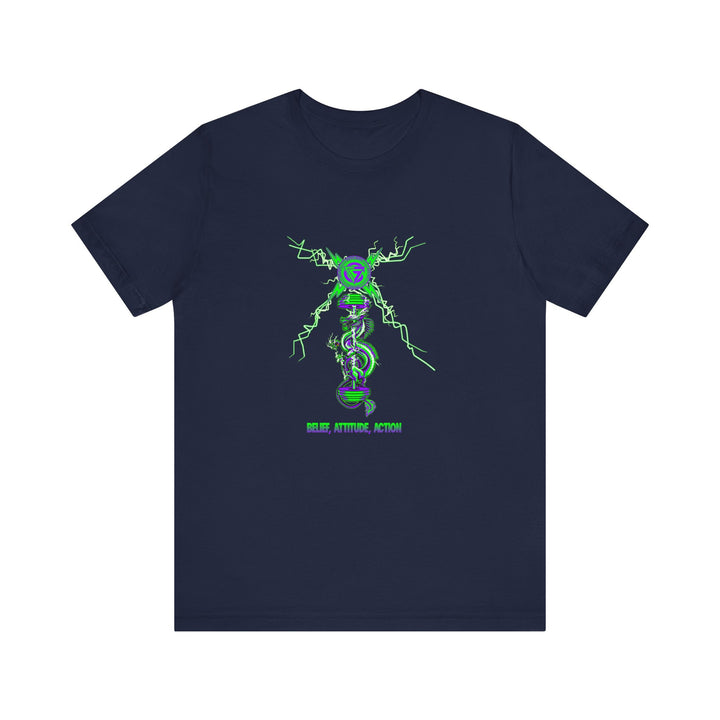 BARBELL DRAGON PURPLE GREEN