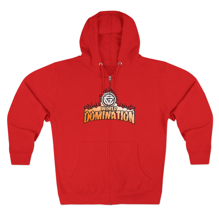 CG LIGHTNING KING ORANGE WHITE FADE/LIFT OR DIE ZIP UP