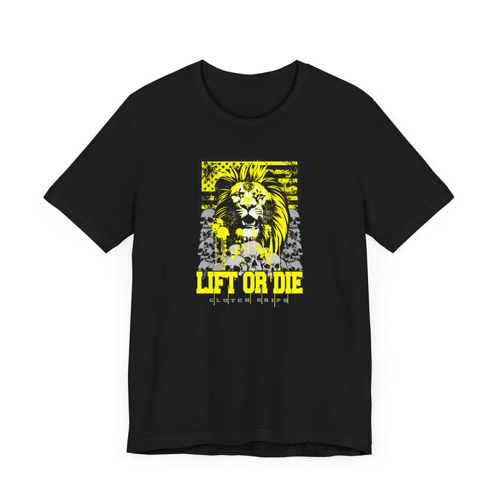 LION HEART YELLOW BLACK /LIFT OR DIE