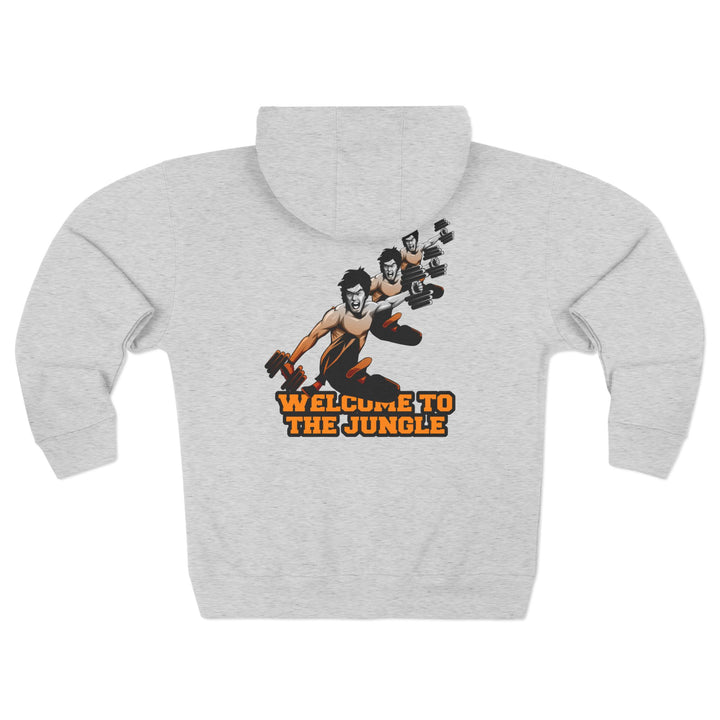 CG LIFT KICK ORANGE WHITE FADE/WELCOME TO THE JUNGLE ZIP UP