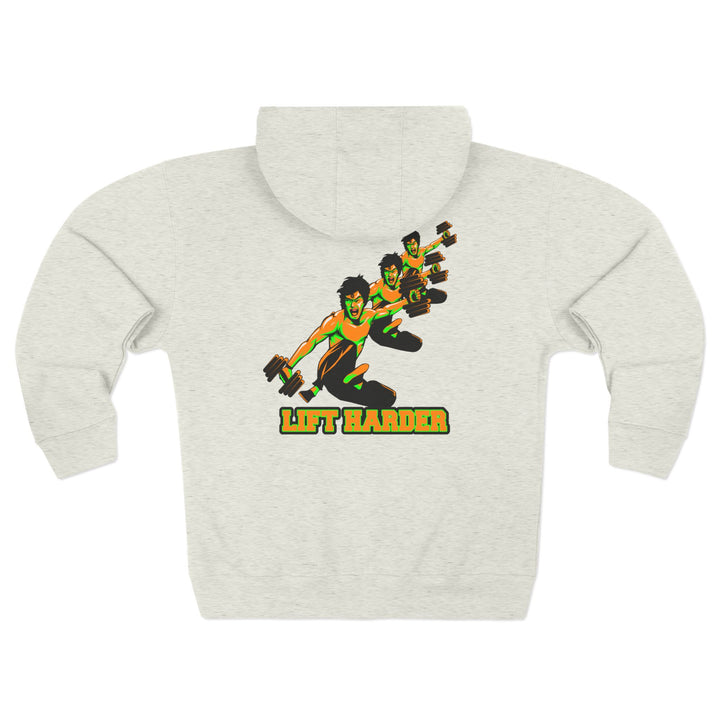 CG LIFT KICK ORANGE GREEN/LIFT HARDER ZIP UP