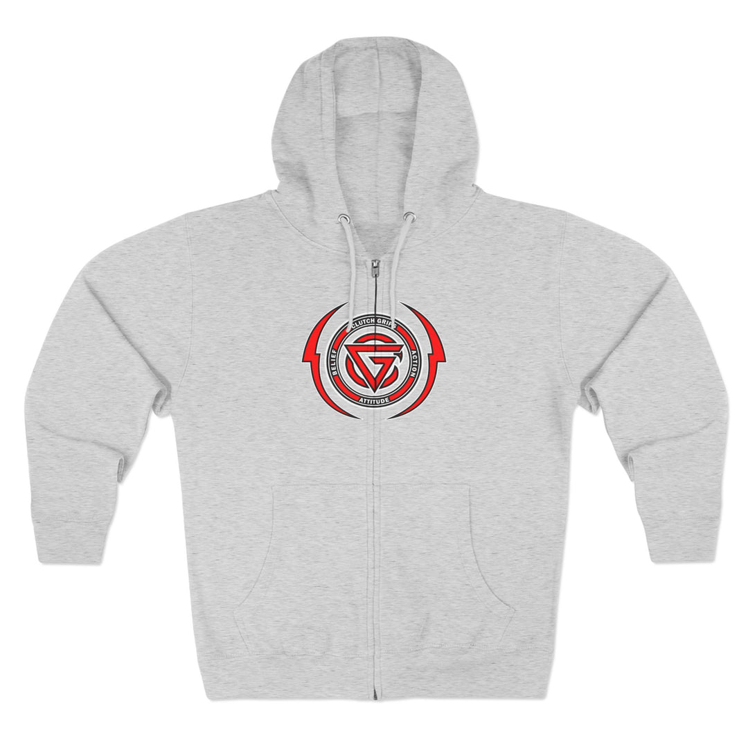 CG LION HEART RED BLACK/STAY HUNGRY ZIP UP