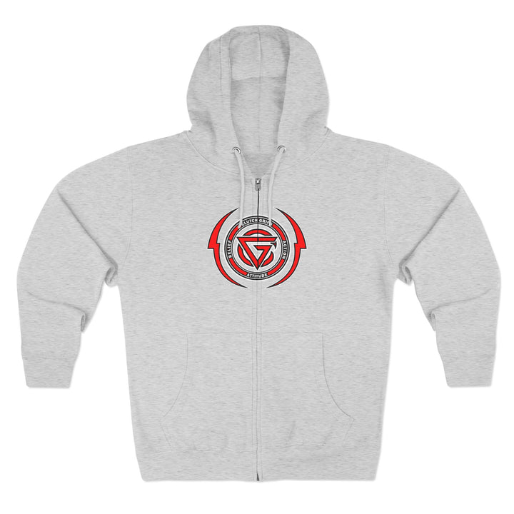 CG LION HEART RED BLACK/STAY HUNGRY ZIP UP