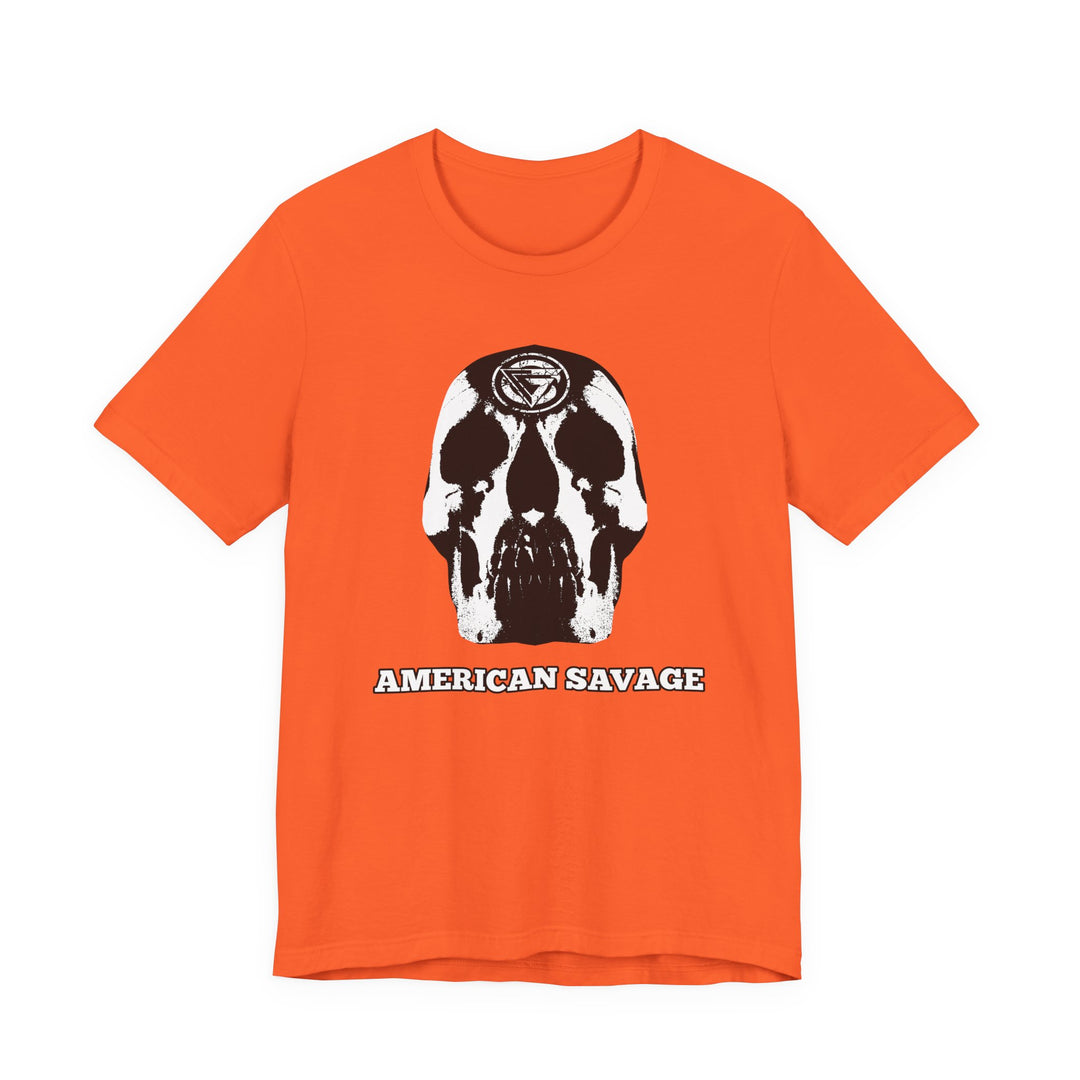 SKULLATOR WHITE BLACK /AMERICAN SAVAGE