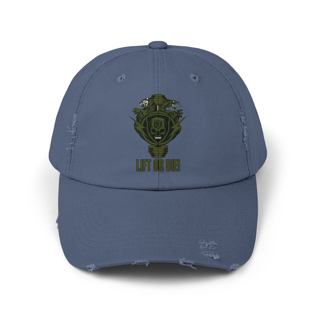 CG DRAGON & TIGER BELL MILITARY GREEN/LIFT OR DIE CAP