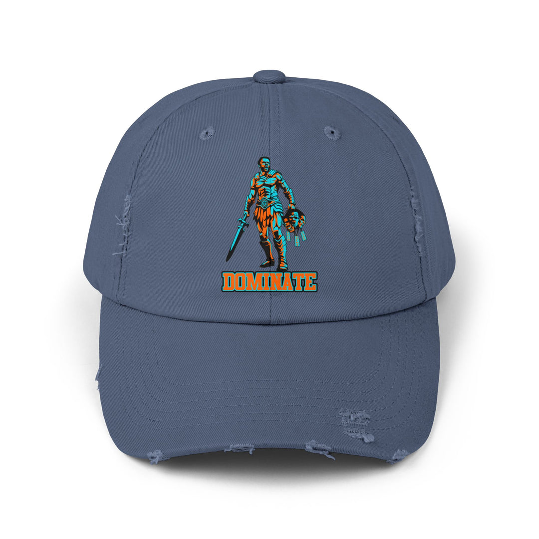 CG MAN ON A MISSION ORANGE AQUA/DOMINATE CAP