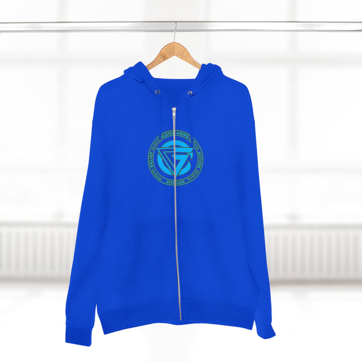 MAC VS SNAKE BLUE/READY FOR WAR ZIP UP
