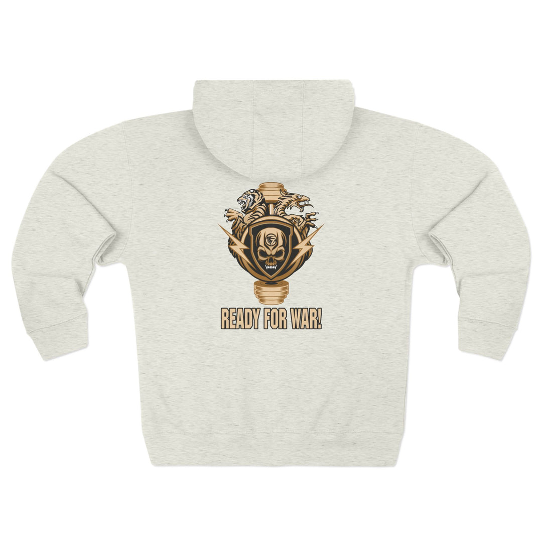 CG SGL SKULL BELL DESRT SAND/READY FOR WAR ZIP UP