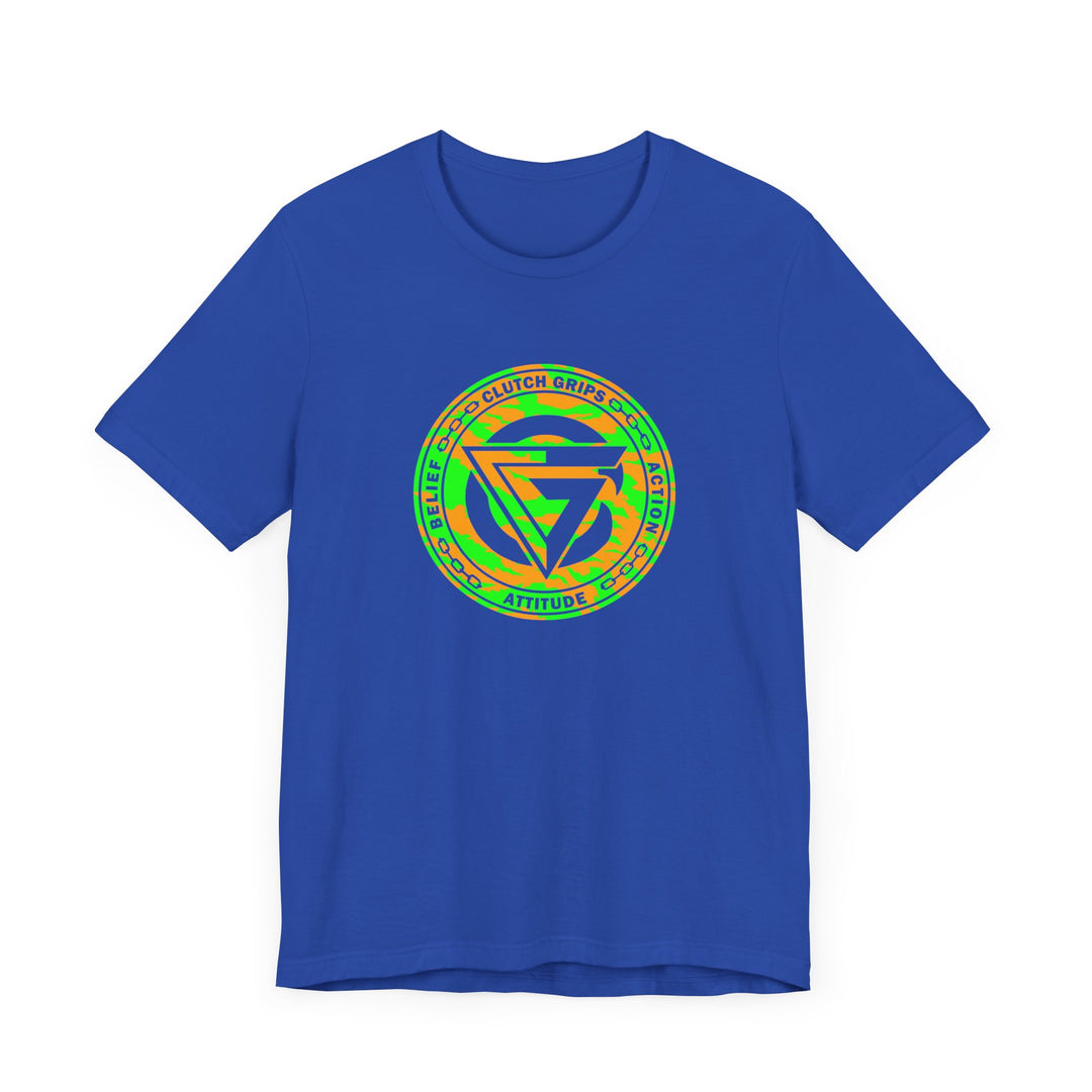 CG LOGO ORANGE GREEN CAMO BLEND