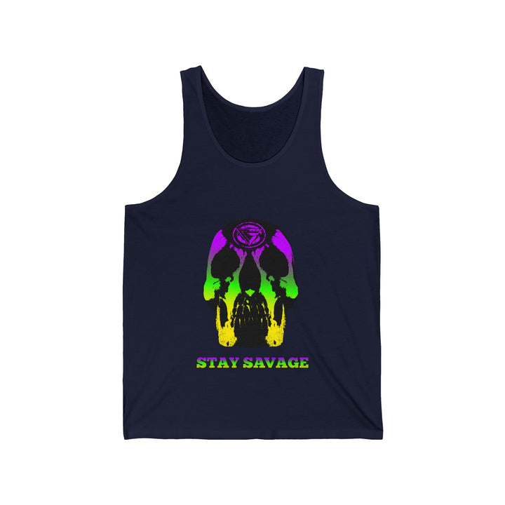 SKULLATOR YELLOW GREEN PURPLE/STAY SAVAGE