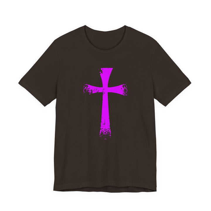 CG CRUSADER FAITH SHIRT BURPLE CROSS
