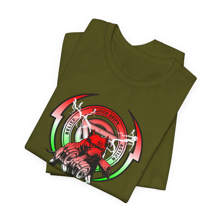 CG MAC RUTHLESS DOG RED WHITE GREEN FADE/LIFT HARDER