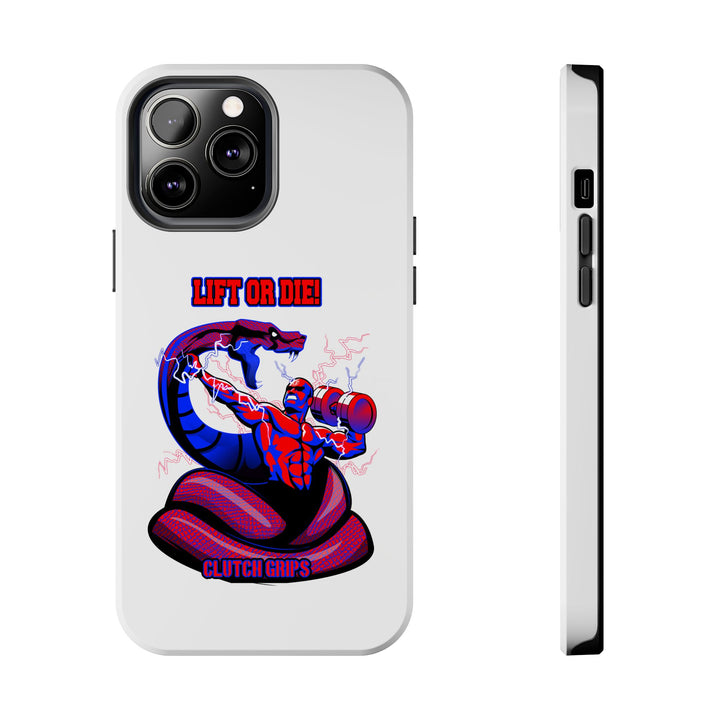 MAC VS SNAKE PHONE CASE RED BLUE /LIFT OR DIE