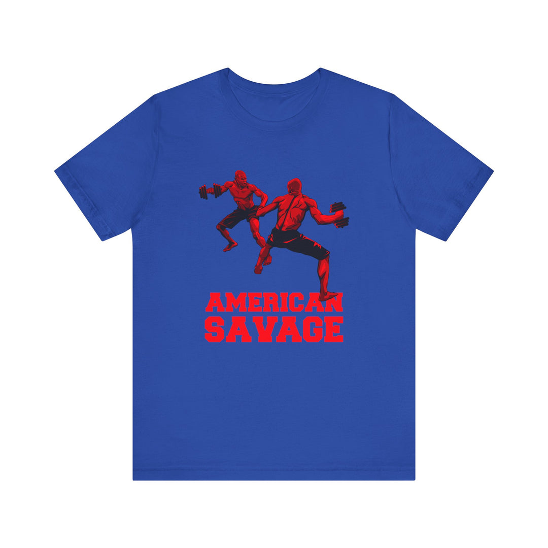 CG RED MAN VS MAN /AMERICAN SAVAGE