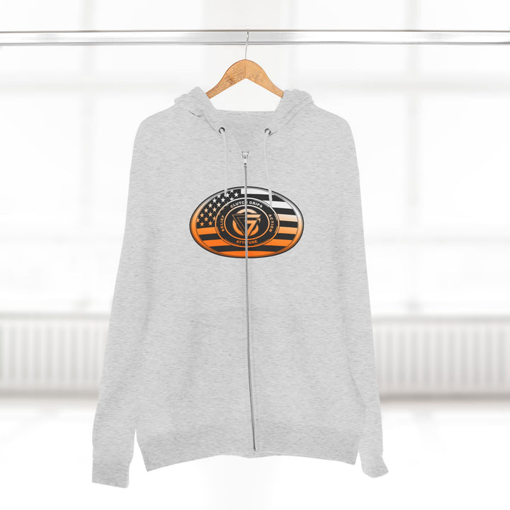 CG LIFT KICK ORANGE WHITE FADE/WELCOME TO THE JUNGLE ZIP UP