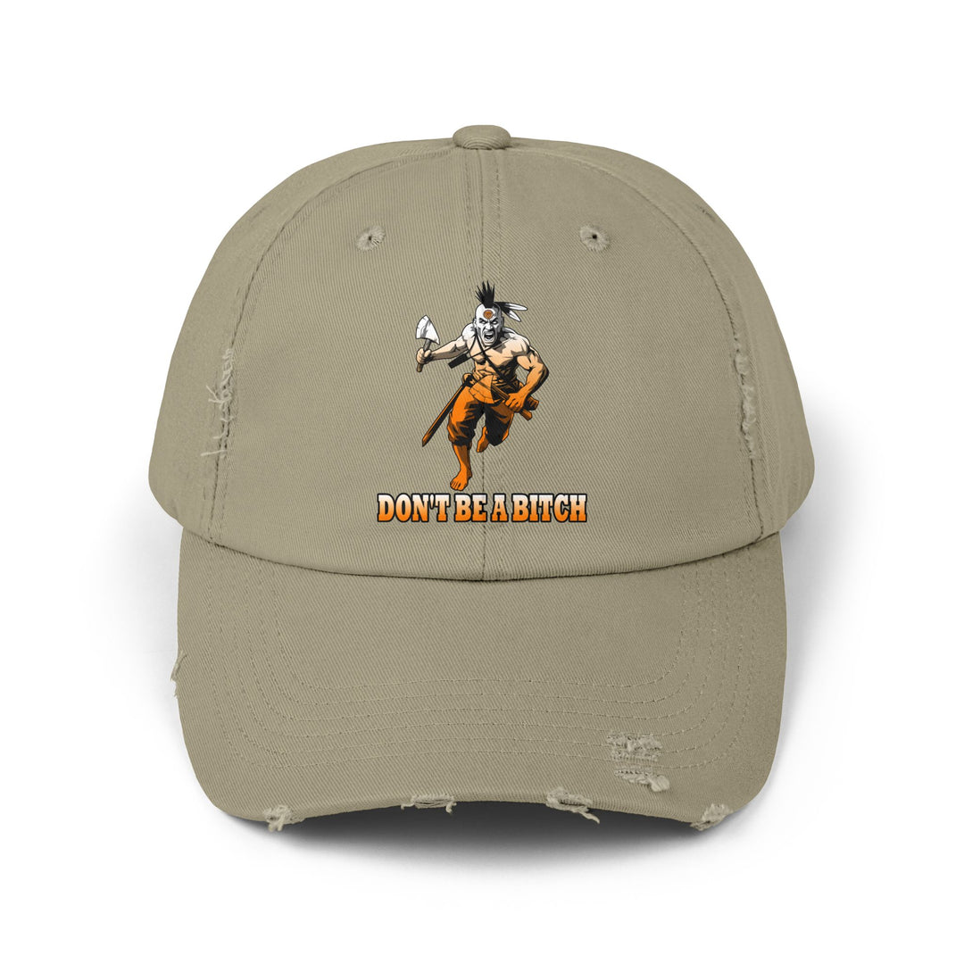 MAC BRAVE ORANGE WHITE FADE /DONT BE A BITCH CAP