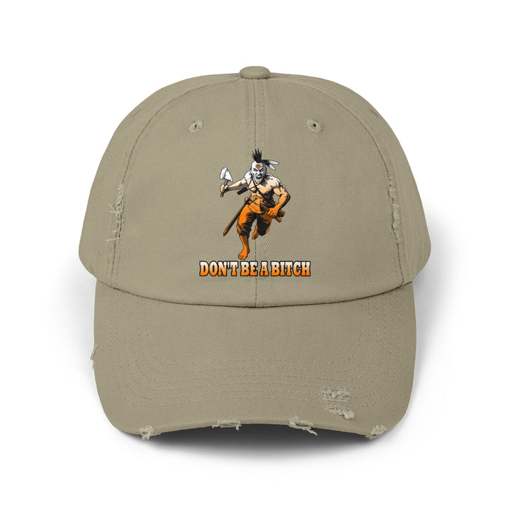 MAC BRAVE ORANGE WHITE FADE /DONT BE A BITCH CAP