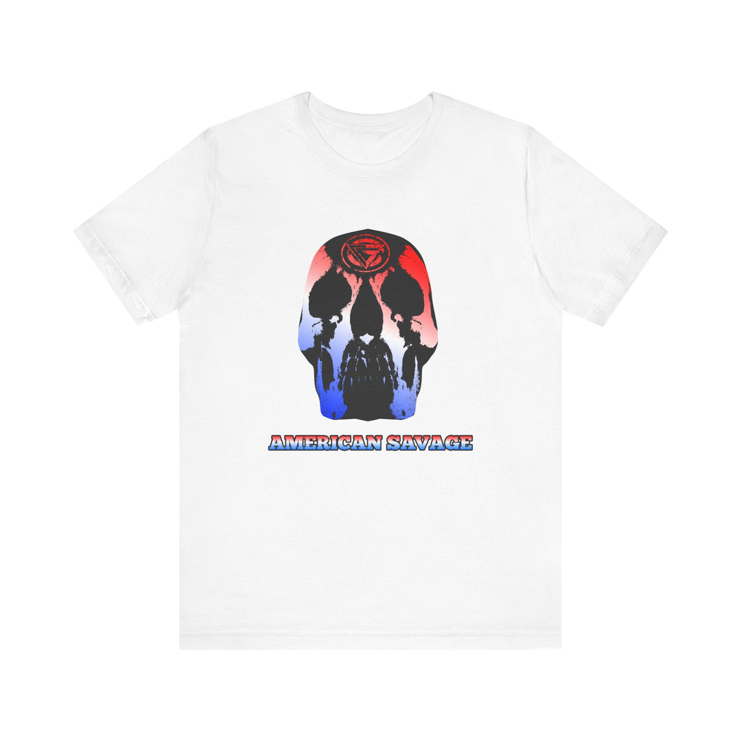 SKULLATOR RED WHITE  BLUE /AMERICAN SAVAGE