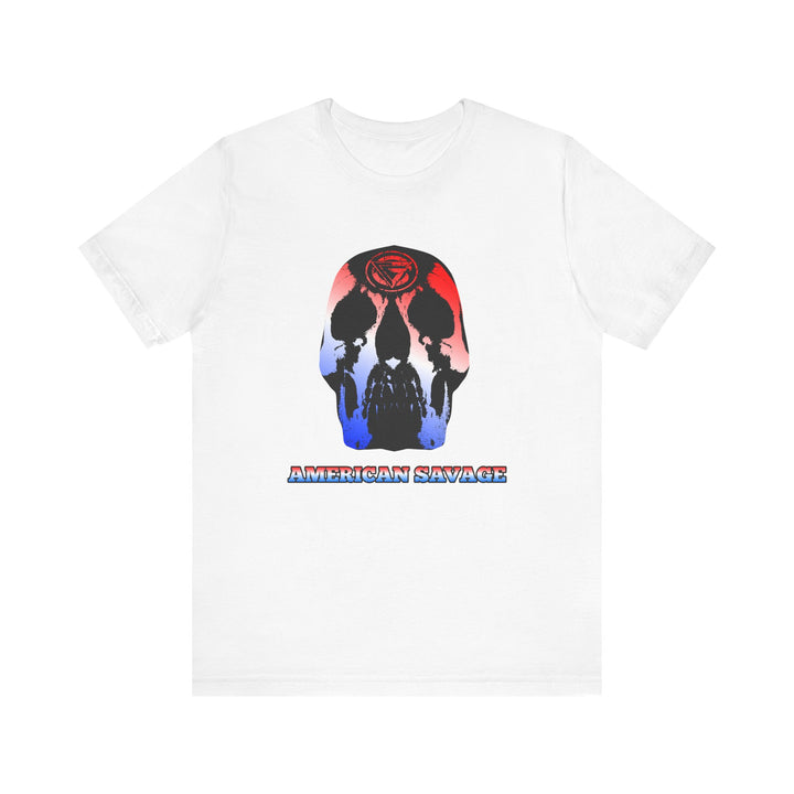 SKULLATOR RED WHITE  BLUE /AMERICAN SAVAGE