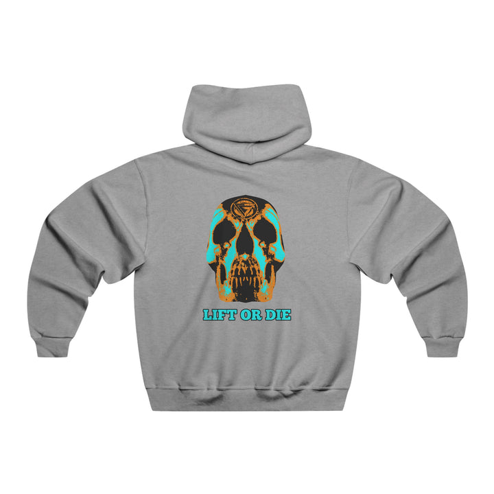 SKULLATOR- MIAMI STYLE AQUA ORANGE  /LIFT OR DIE