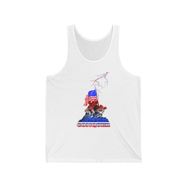 CG AMERICAN BAD ASS RED WHITE BLUE FADE /CONQUER