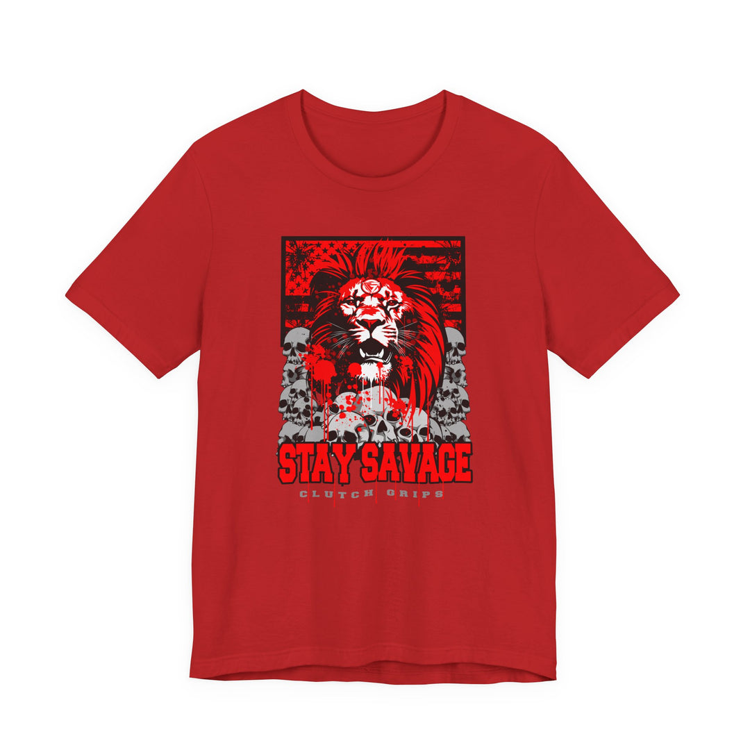 LIONHEART USA FLAG RED/STAY SAVAGE
