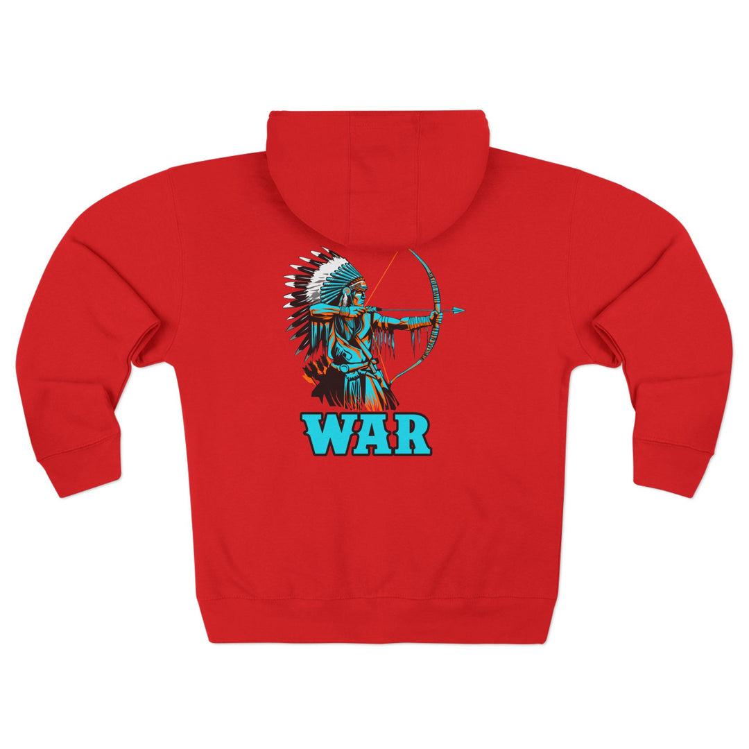 CG BIG MAC CHIEF AQUA ORANGE/WAR ZIP UP
