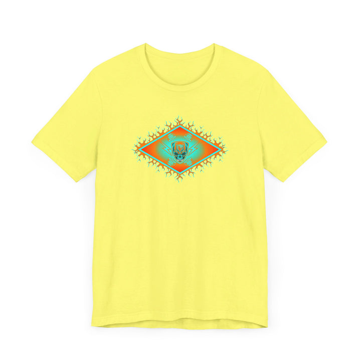 MIAMI AQUA ORANGE DIAMOND SKULLATOR DOUBLE BELL