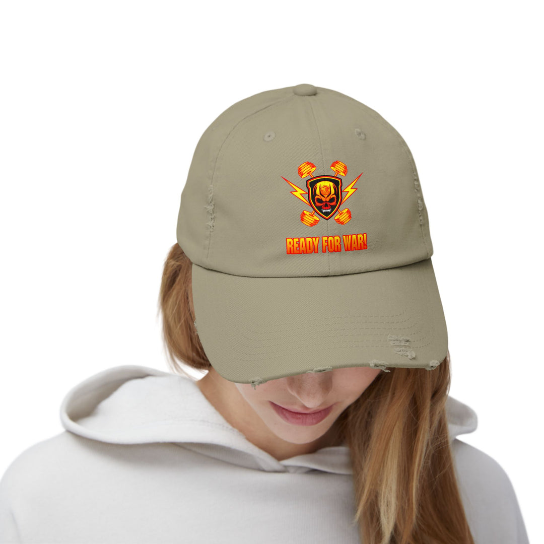CG SKULL DBL BELL ORANGE GOLD/READY FOR WAR CAP